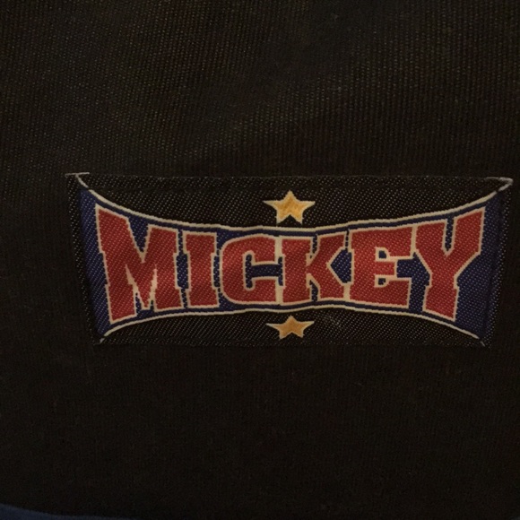 Vtg Mickey Unlimited Official Backpack. Royal Blue/Blk - Picture 3 of 5
